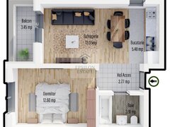 Militari Ap. 2 cam. martie 2026 zona Militari Residence